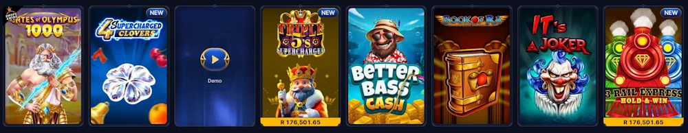 Juegos de Cazeus Casino